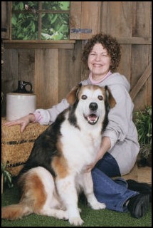 Elizabeth Severino and her dog